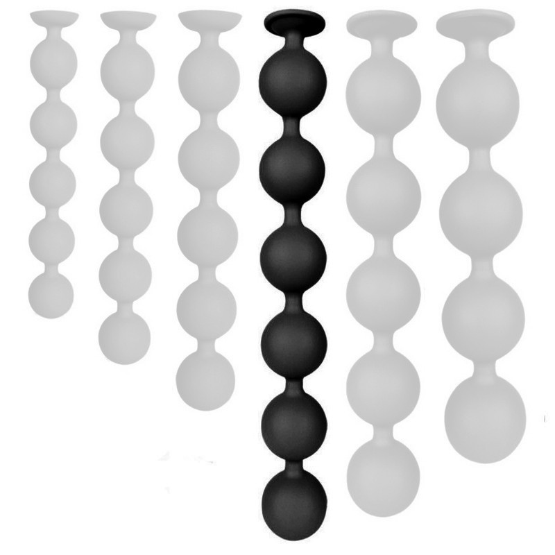 AnalMasterBalls Boules Bulby Butt XL 50 x 6.7 cm Noires